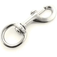 Produktbild von Karabinerhaken aus Metall in Silber von Umbria Equitazione für Pferde