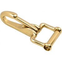 Produktbild von Karabinerhaken Supreme für Pferde aus Metall in Gold