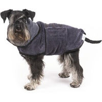 Produktbild von KaraLuna Bademantel für Hunde aus Polyester in Grau Größe XS