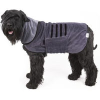 Produktbild von KaraLuna Bademantel für Hunde in Grau Größe XL aus Polyester