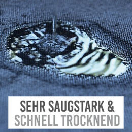 KaraLuna Handtuch Set für Hunde aus Mikrofaser in Grau Größe L – Bild 1 von 2
