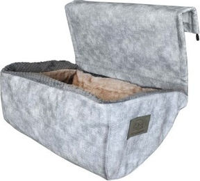 KaraLuna Heizungsliege für Katzen XXL in Grau mit waschbarem Polyester-Bezug – Bild 1 von 13