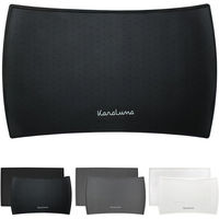 Produktbild von KaraLuna Napfunterlage aus Silikon für Hunde und Katzen Schwarz 48x30 cm - 48 cm