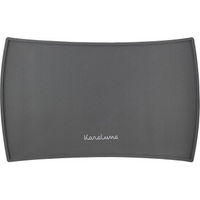 Produktbild von KaraLuna Napfunterlage aus Silikon in Grau 60x40 cm - 1 Stk.