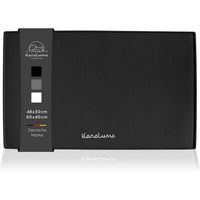 Produktbild von KaraLuna Silikon Napfunterlage für Hund und Katze Schwarz 48 x 30 cm - 48 cm