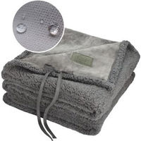 Produktbild von KaraLuna wasserdichte Hundedecke für Hunde und Katzen in Grau aus Polyester Größe L - 1 Stk.