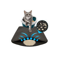 Produktbild von Karat Katzenstreumatte Charly für Katzen mit doppelschichtigem Waben-Design aus Kunststoff