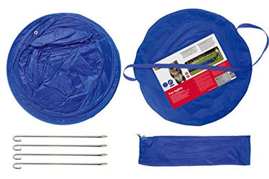 Karlie Agility Tunnel mit Sack Blau Größe L 5 m Länge 60 cm Durchmesser - 5 m – Bild 1 von 6