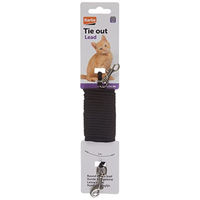 Produktbild von Karlie Anlegeleine für Katzen aus Nylon in Schwarz 500x0,3 cm - 500 cm
