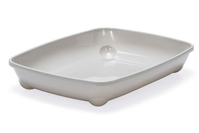 Karlie Arist-O-Tray Offene Katzentoilette für Kitten und Welpen Grau – Bild 1 von 9