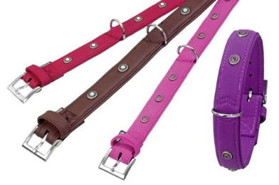 Karlie Art Buffalo Deco Halsband aus Kunstleder Lila 40mm 65cm – Bild 1 von 1