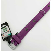 Produktbild von Karlie Art Buffalo Deco Halsband Lila 30mm 50cm - 50 cm