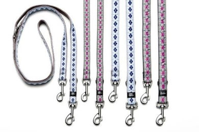 Karlie Art Joy Plus Führleine Rhombus aus Nylon in Pink Grösse S 200 cm x 1,5 cm - 200 cm – Bild 1 von 2