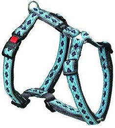 Karlie Art Joy Plus Rhombus Hundegeschirr aus Nylon Blau 90-120 cm – Bild 1 von 2