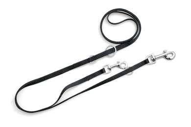 Karlie Art Sportiv Basic Führleine aus Nylon Schwarz Größe S 200 cm x 15 mm – Bild 1 von 4