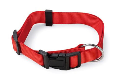 Karlie Art Sportiv Basic Hundehalsband aus Nylon in Rot Größe L 45-65 cm – Bild 1 von 5