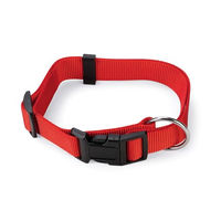 Produktbild von Karlie Art Sportiv Basic Hundehalsband aus Nylon in Rot Größe L 45-65 cm