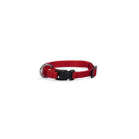 Produktbild von Karlie Art Sportiv Basic Hundehalsband aus Nylon in Rot Grösse S 30-45 cm