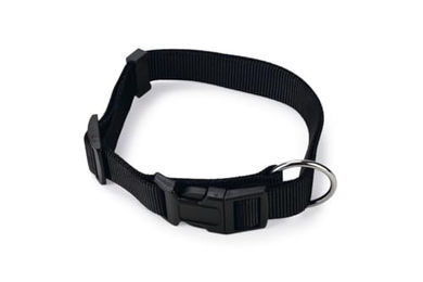 Karlie Art Sportiv Basic Hundehalsband aus Nylon in Schwarz Größe M 40-55 cm – Bild 1 von 5