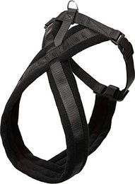 Karlie Art Sportiv Cross Hundegeschirr aus Nylon Schwarz Größe L – Bild 1 von 6