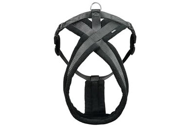 Karlie Art Sportiv Cross Hundegeschirr aus Nylon Schwarz Größe S – Bild 1 von 6