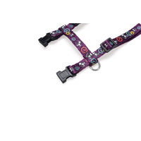 Produktbild von Karlie Art Sportiv Hundegeschirr und Leine Set Maus Lila Größe L 120 cm aus Nylon