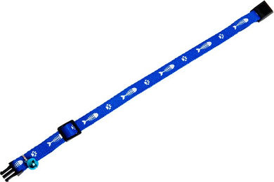 Karlie Art Sportiv Katzenhalsband Fisch Blau 30 cm x 10 mm - 1 Stk. – Bild 1 von 4