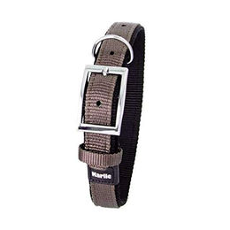 Karlie Art Sportiv Plus Halsband mit Zugentlastung Grau Schwarz 40 mm 65 cm – Bild 1 von 2