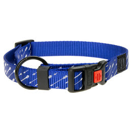 Karlie Art Sportiv Plus Halsband Mix and Match Arrow Blau Nylon verstellbar Größe L 40 - 55 cm - 1 Stk. – Bild 1 von 4