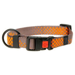 Karlie Art Sportiv Plus Halsband Mix and Match Dots Grau Nylon Größe L 40-55 cm - 1 Stk. – Bild 1 von 5