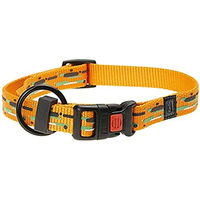 Produktbild von Karlie Art Sportiv Plus Halsband Mix and Match Stripe Orange Nylon Grösse L 20-35 cm