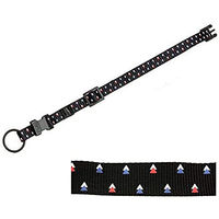 Produktbild von Karlie Art Sportiv Plus Halsband Mix and Match Triangle aus Nylon verstellbar Gr. L 20 - 35 cm