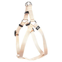 Produktbild von Karlie Art Sportiv Plus Hundegeschirr Step and Go beige aus Kunstleder wasserabweisend 15 mm 25-45 cm