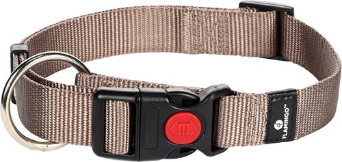 Karlie Art Sportiv Plus Hundehalsband aus Nylon grau Größe L 45-65 cm – Bild 1 von 10