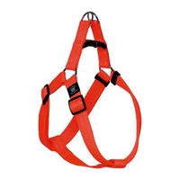 Produktbild von Karlie Art Sportiv Plus Reflex Step-In Hundegeschirr aus Nylon Orange Größe S - 1 Stk.