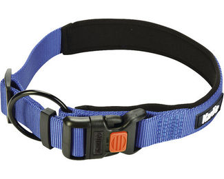 Karlie Art Sportiv Premium Halsband für Hunde aus Nylon wasserfest Blau Grösse XXL 30 mm 55 - 60 cm – Bild 1 von 2