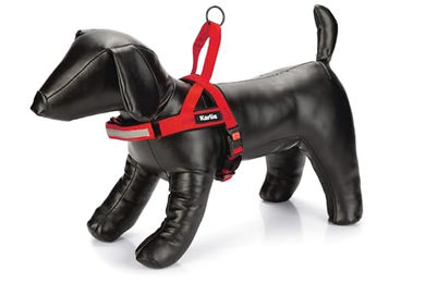 Karlie Art Sportiv Premium Hundegeschirr aus Nylon in Rot 62-74 cm - 250 g – Bild 1 von 4