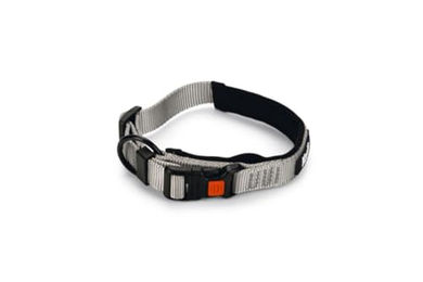 Karlie Art Sportiv Premium Hundehalsband aus Nylon grau wasserfest Größe L – Bild 1 von 3
