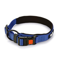 Produktbild von Karlie Art Sportiv Premium Hundehalsband aus Nylon in Blau Grösse L wasserabweisend 45-50 cm - 1 Stk.