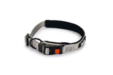 Karlie Art Sportiv Premium Hundehalsband aus Nylon in Grau Größe L wasserabweisend 45-50 cm – Bild 1 von 3