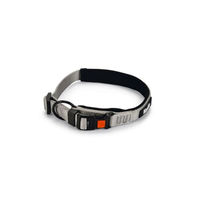 Produktbild von Karlie Art Sportiv Premium Hundehalsband aus Nylon in Grau Größe L wasserabweisend 45-50 cm