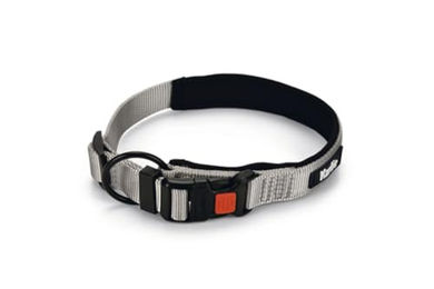 Karlie Art Sportiv Premium Hundehalsband aus Nylon in Grau wasserabweisend Größe L 50-55 cm – Bild 1 von 3