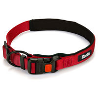 Produktbild von Karlie Art Sportiv Premium Hundehalsband aus Nylon in Rot wasserabweisend 60-65 cm