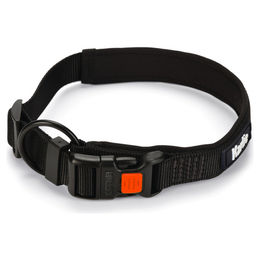 Karlie Art Sportiv Premium Hundehalsband aus Nylon Schwarz Grösse XL 50-55 cm waterproof – Bild 1 von 3