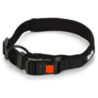 Produktbild von Karlie Art Sportiv Premium Hundehalsband aus Nylon Schwarz Grösse XL 50-55 cm waterproof