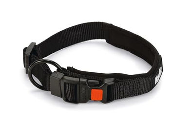Karlie Art Sportiv Premium Hundehalsband aus Nylon wasserdicht Schwarz Größe L – Bild 1 von 3