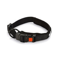 Produktbild von Karlie Art Sportiv Premium Hundehalsband aus Nylon wasserdicht Schwarz Größe L