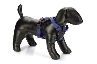 Karlie Art Sportiv Premium Y-Geschirr für Hunde aus Neopren Blau Größe L 53-65 cm – Bild 1 von 6