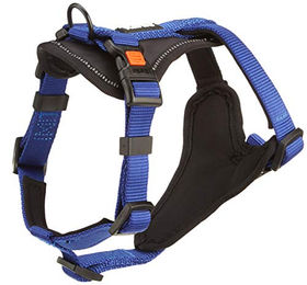 Karlie Art Sportiv Premium Y-Geschirr für Hunde aus Nylon in Blau 45-57x2 cm – Bild 1 von 7