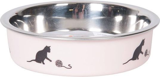 Karlie Ascar Katzennapf aus Edelstahl Rosa 160 ml - 160 ml – Bild 1 von 11